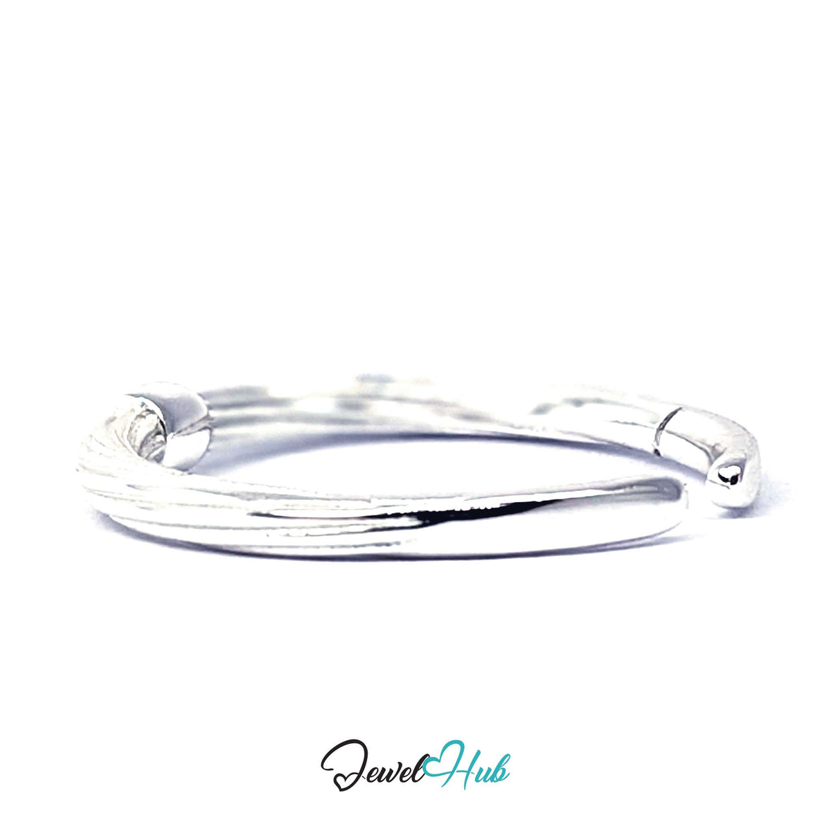 Rope strand ring at an angle, showing the strands twisting round the band - JewelHub
