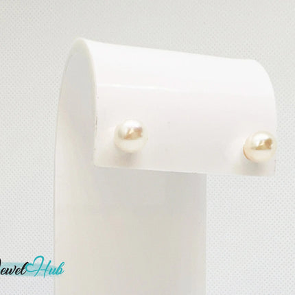 S925 Sterling Silver 7mm Pearl Earrings – Affordable Luxury & Timeless Craftsmanship EM