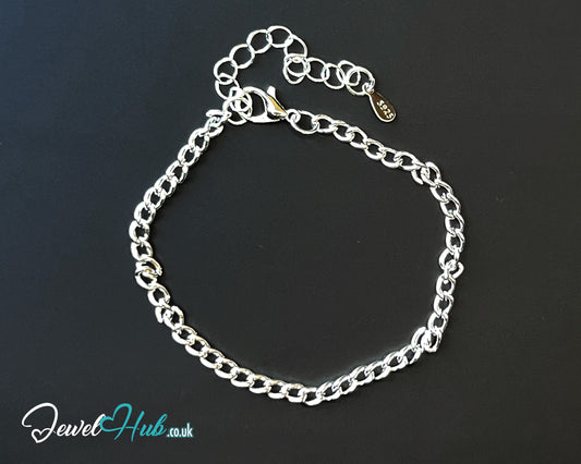 925 Silver Everyday Chain Bracelet – Stillpoint