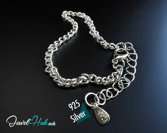 925 Silver Everyday Chain Bracelet – Stillpoint