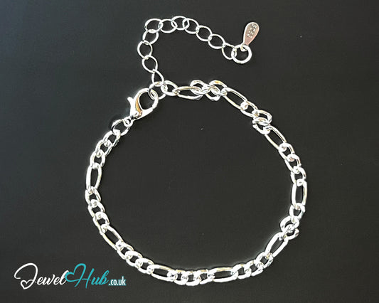925 Silver Petite Box Chain Bracelet – Lightskein