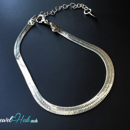 925 Silver Petite Snake Chain Bracelet – Silvershed Light CT