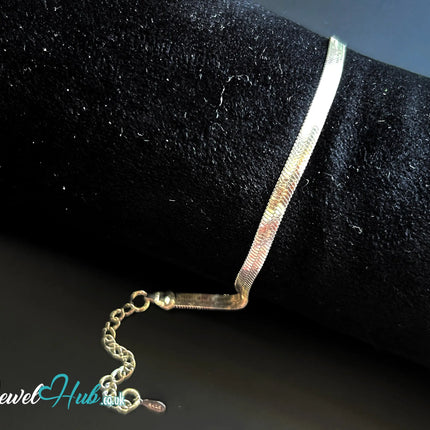 925 Silver Petite Snake Chain Bracelet – Silvershed Light CT