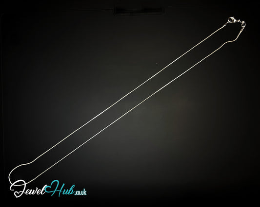 🪙 925 Sterling Silver Sleek Chain Necklace – 1.2mm | Timeless Minimalist Layers (fully hallmarked)
