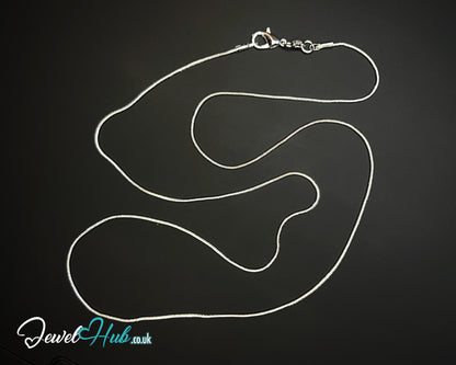 🪙 925 Sterling Silver Sleek Chain Necklace – 1.2mm | Timeless Minimalist Layers (fully hallmarked)