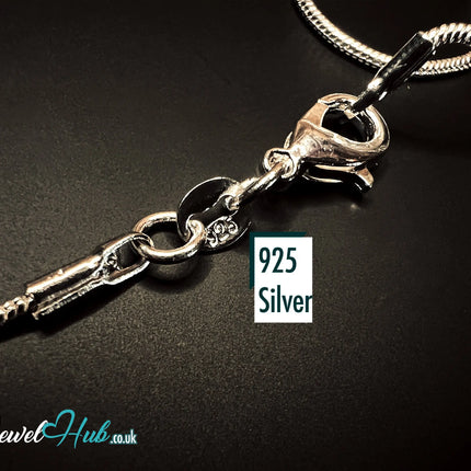925 Sterling Silver Sleek Chain Necklace – 1.2mm | Timeless Minimalist Layers (fully hallmarked) CT