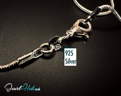 🪙 925 Sterling Silver Sleek Chain Necklace – 1.2mm | Timeless Minimalist Layers (fully hallmarked)