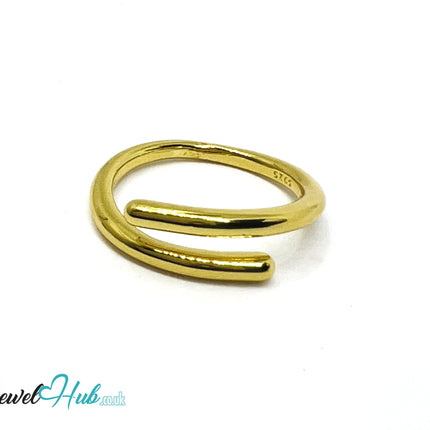 925 Silver Ring (Hallmarked) Forged Nail Design | 3.25g | Adjustable UK O-P-Q CA