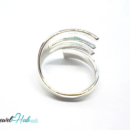 925 Silver Ring (Hallmarked) Multi-Band Wrap · UK N-O-P · US 7–8.5 · 4.34g CA