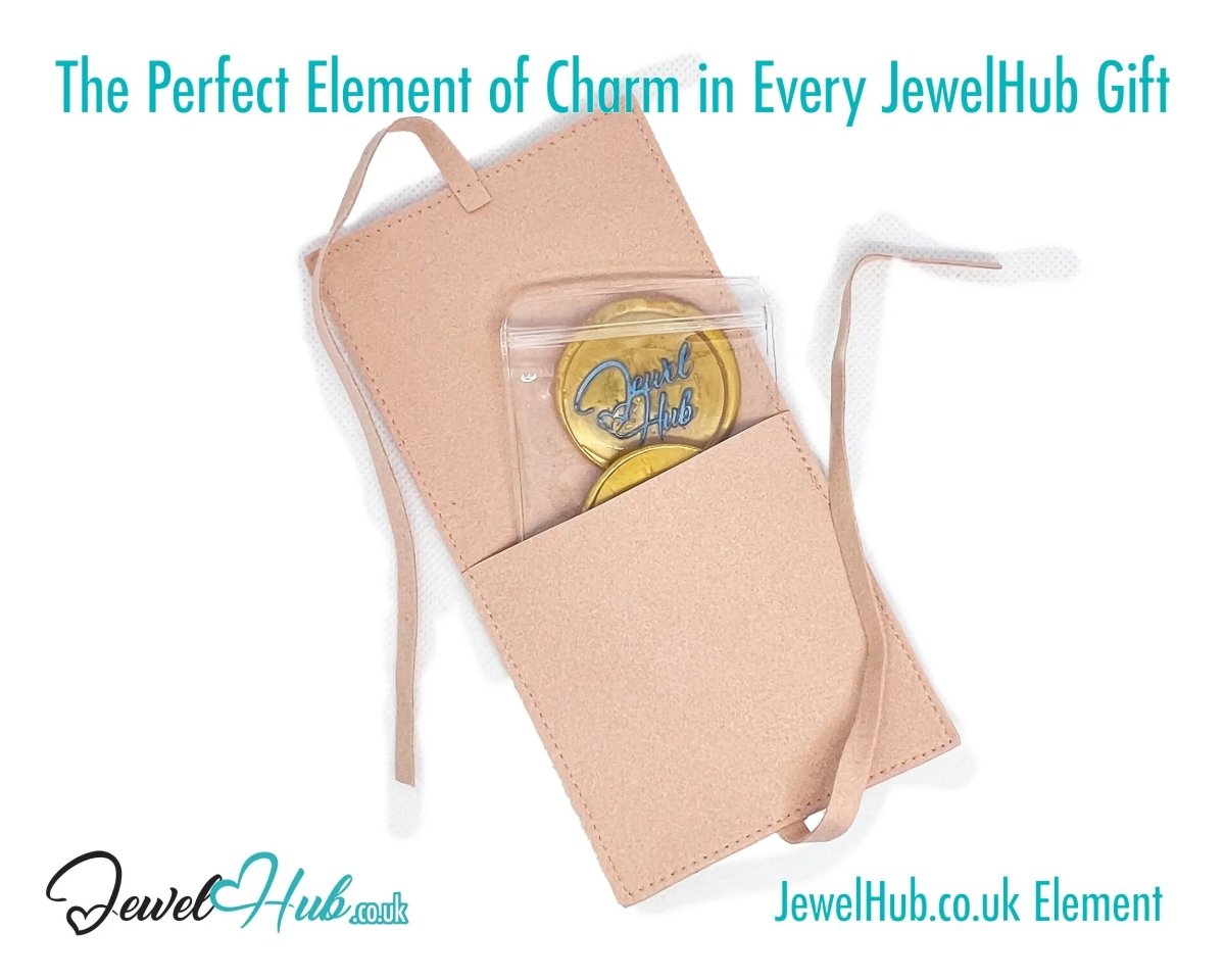 Charming Microfiber Velvet Felt Pouch – Pastel Bow - Tie Edition - JewelHub.co.uk