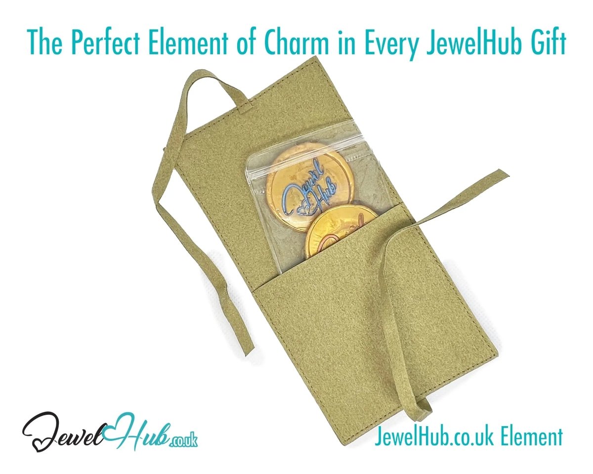 Charming Microfiber Velvet Felt Pouch – Pastel Bow - Tie Edition - JewelHub.co.uk