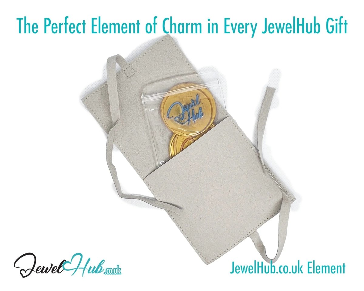 Charming Microfiber Velvet Felt Pouch – Pastel Bow - Tie Edition - JewelHub.co.uk