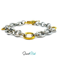 DuoTone 316L Stainless Steel Bracelet – Circu