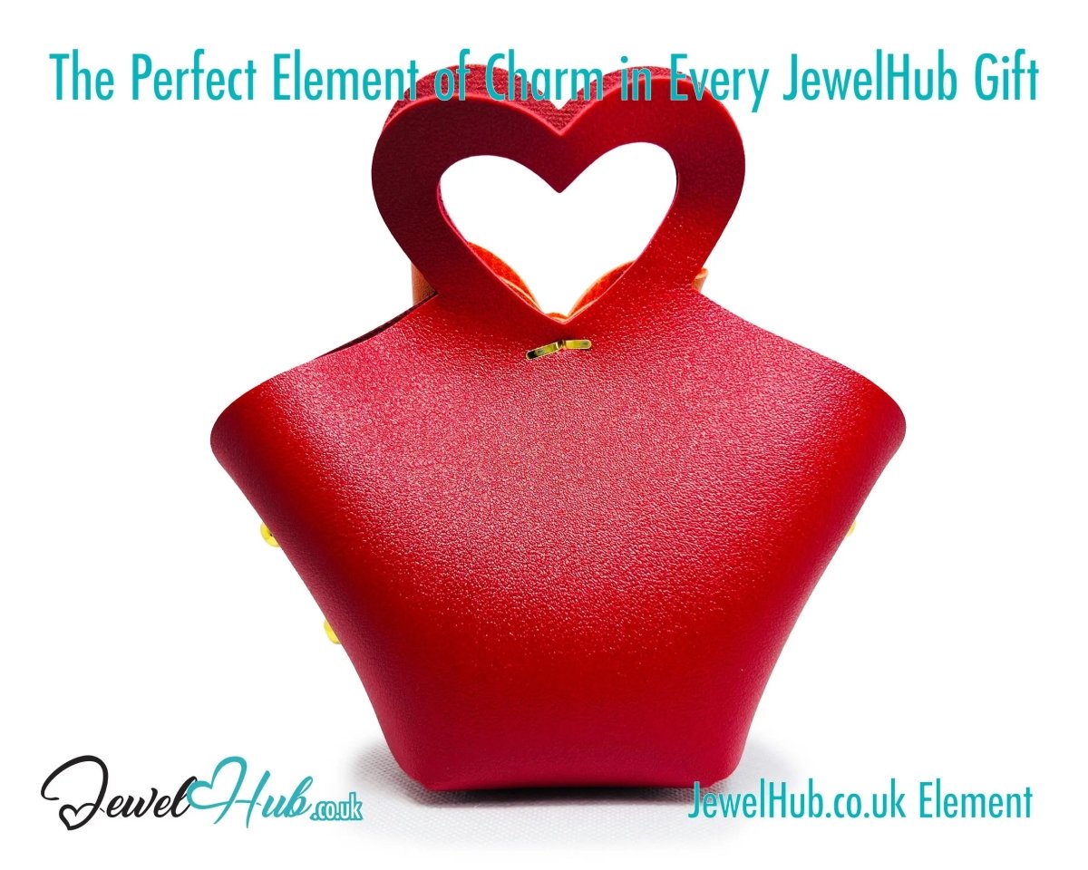 Faux Leather Tote Bowtie Display (Warm Colours collection) Home Décor & Jewellery Storage - JewelHub.co.uk