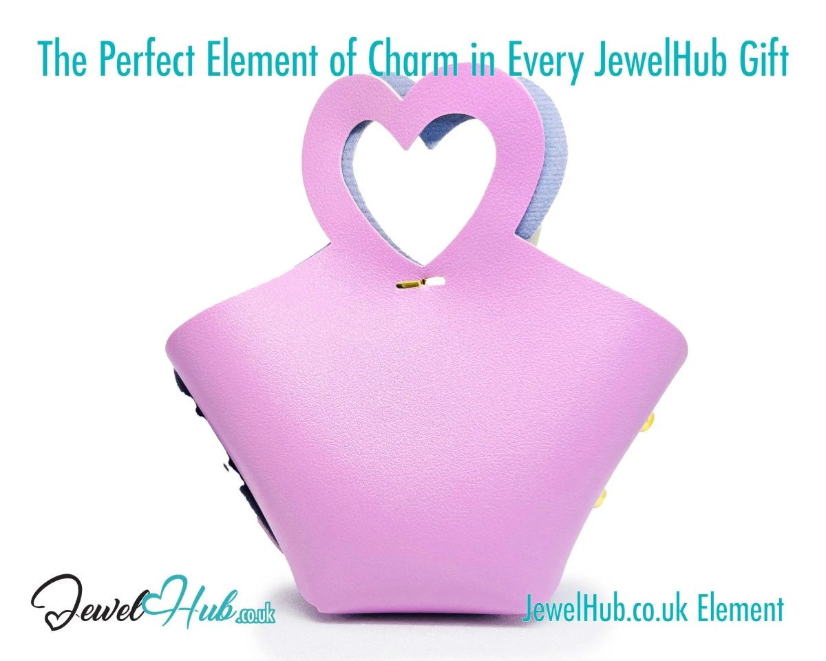 Faux Leather Tote Bowtie Display (Warm Colours collection) Home Décor & Jewellery Storage - JewelHub.co.uk