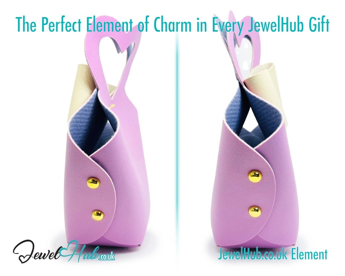 Faux Leather Tote Bowtie Display (Warm Colours collection) Home Décor & Jewellery Storage - JewelHub.co.uk