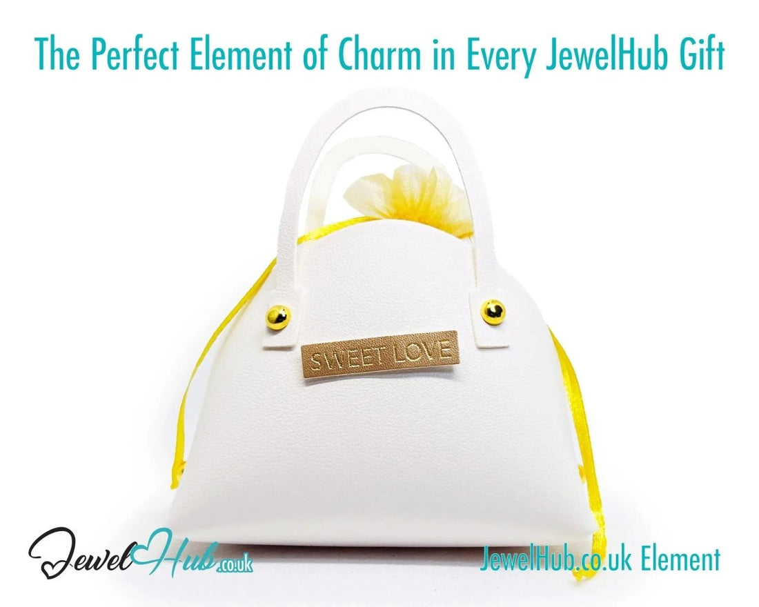 Feather Draw Mini Bags · SWEET LOVE Gift Display Totes · Soft - Touch Accents - JewelHub.co.uk