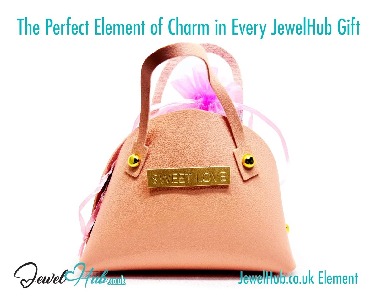 Feather Draw Mini Bags · SWEET LOVE Gift Display Totes · Soft - Touch Accents - JewelHub.co.uk