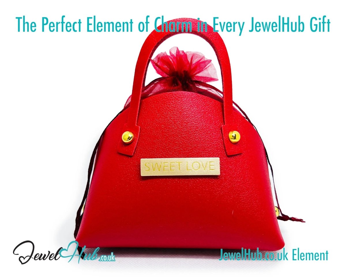 Feather Draw Mini Bags · SWEET LOVE Gift Display Totes · Soft - Touch Accents - JewelHub.co.uk