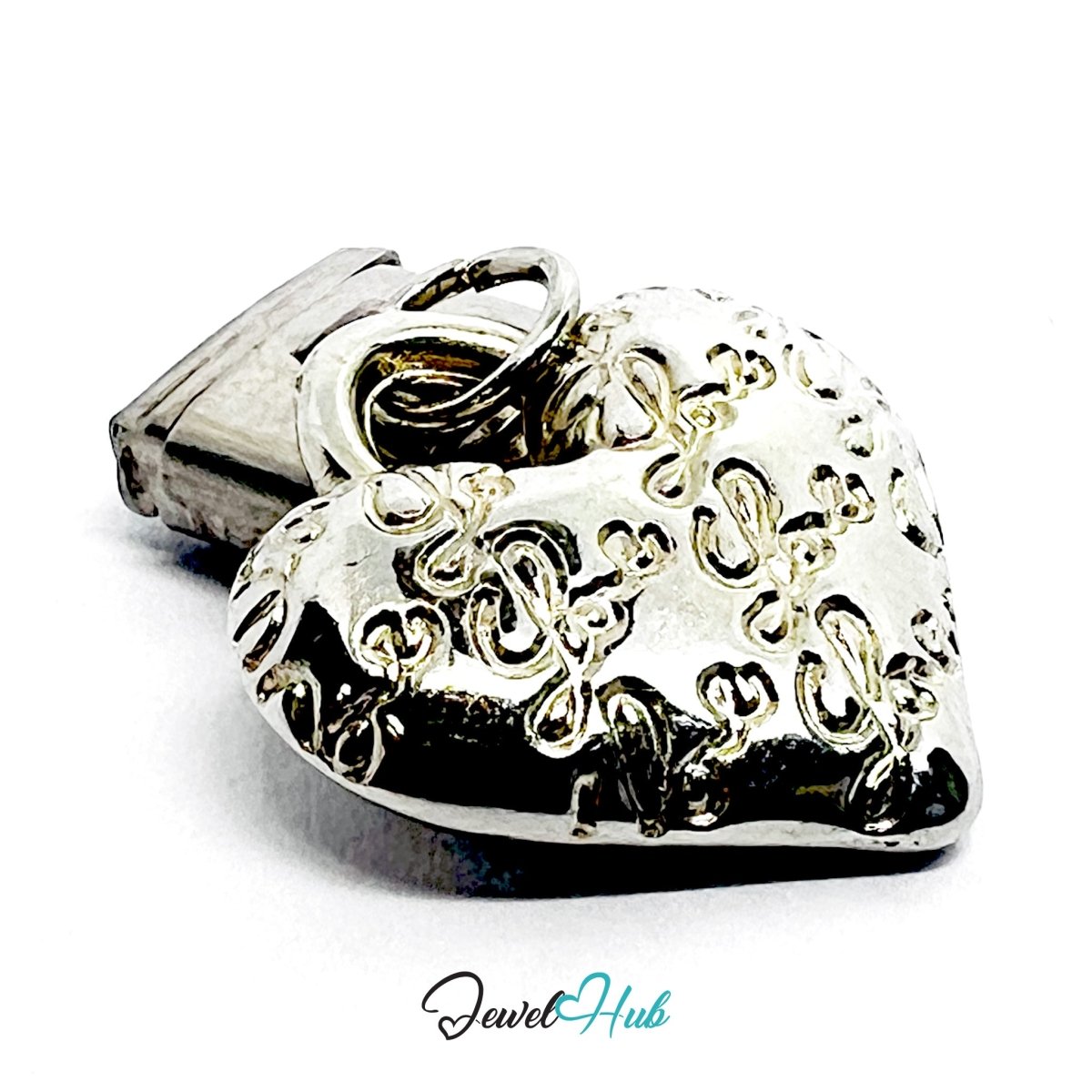 FortunaLink™ Flower Butterfly Heart Charm Set Design - JewelHub.co.uk