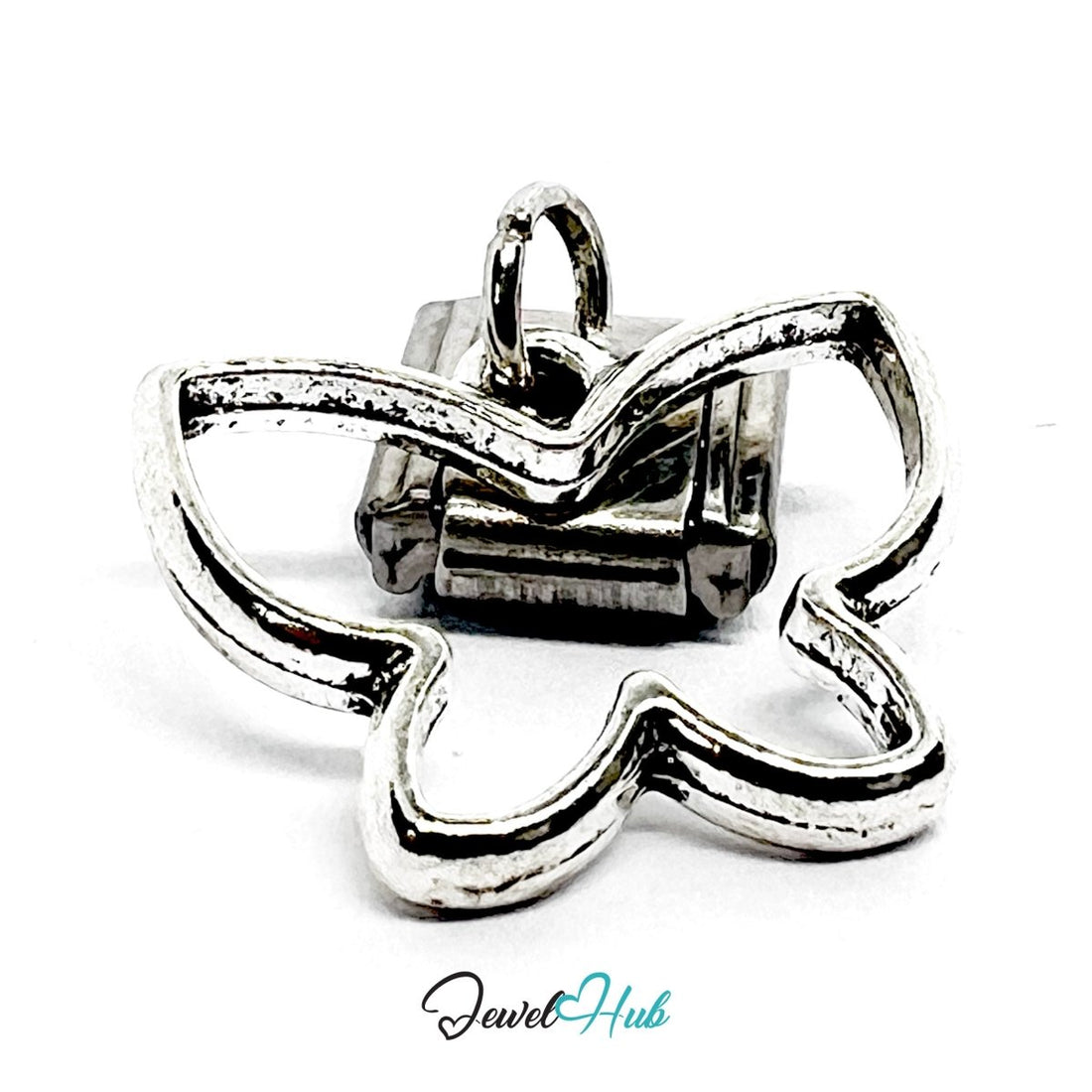 FortunaLink™ Flower Butterfly Heart Charm Set Design - JewelHub.co.uk