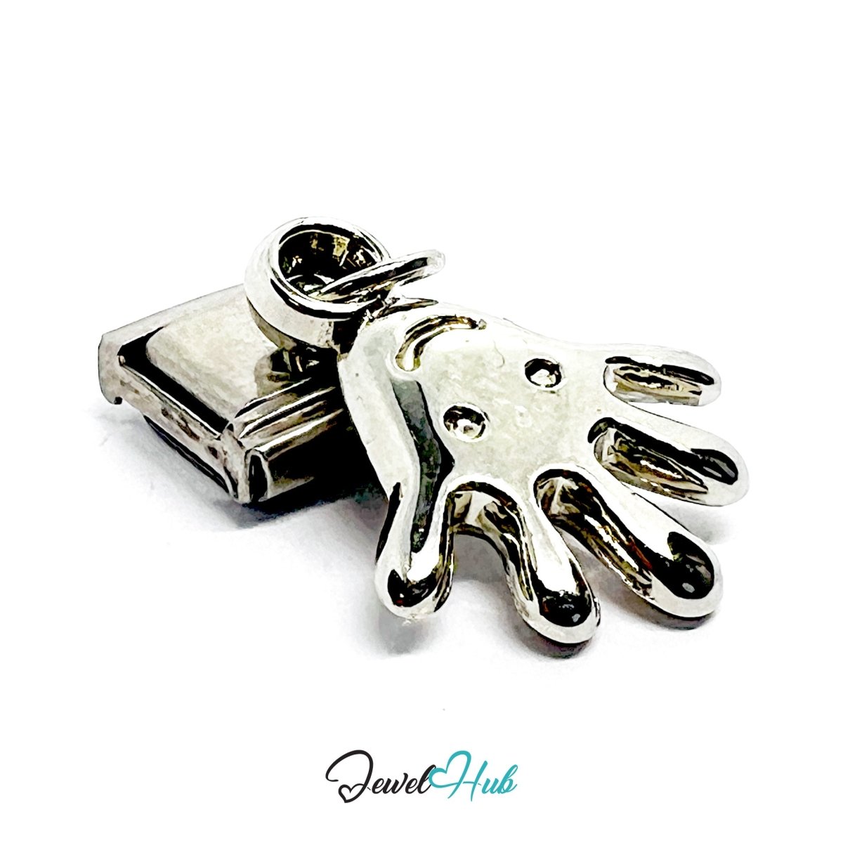 FortunaLink™ High Spirits Series – Heel & Happy Hand Charms - JewelHub.co.uk