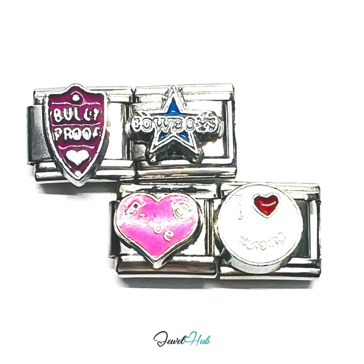 FortunaLink™ Identity Charm – Personalised Role Edition (9mm Italian Bracelets) - JewelHub.co.uk