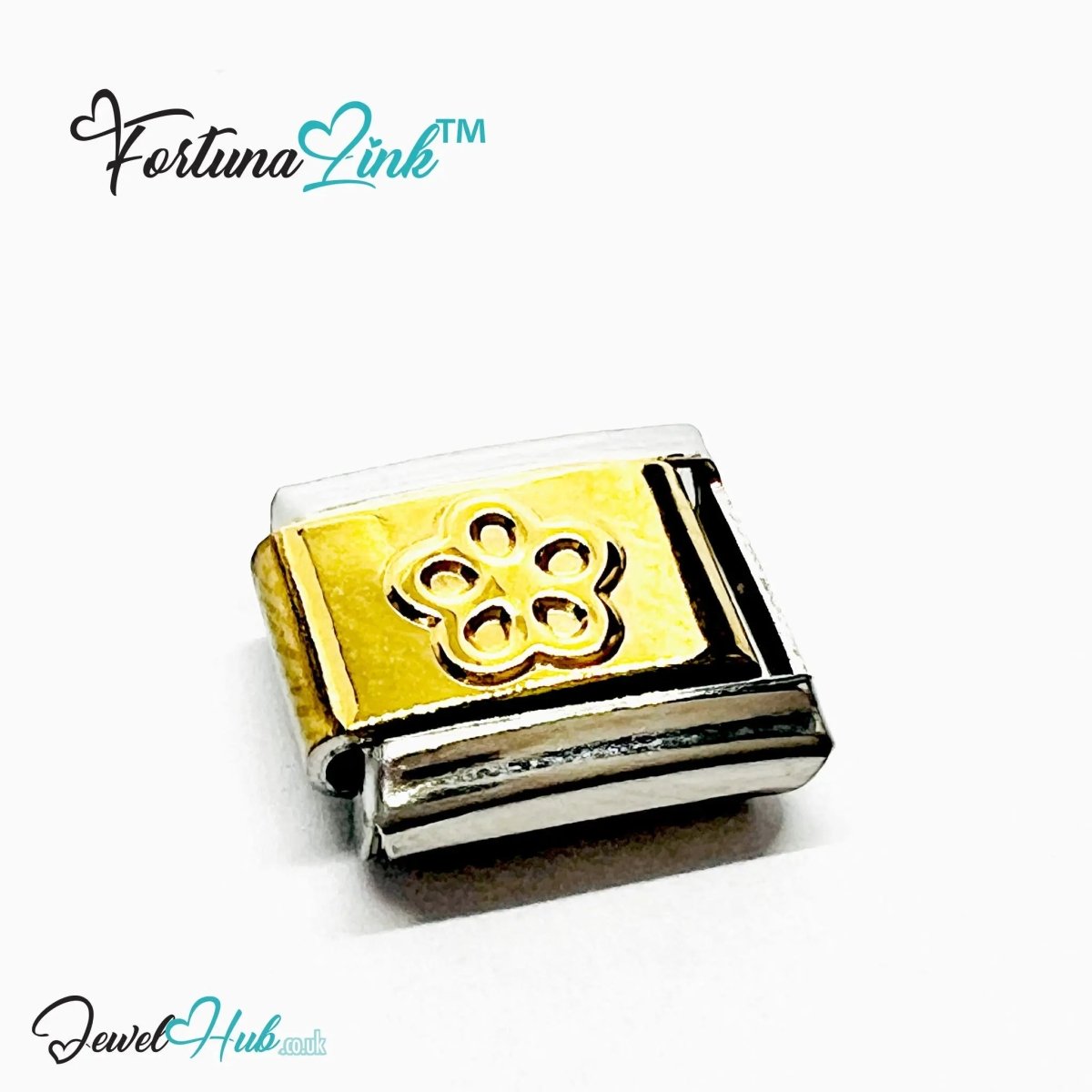 FortunaLink™ Italian Charm – Gold & Silver Symbol Designs for Modular Meaning & Daily Style - JewelHub.co.uk