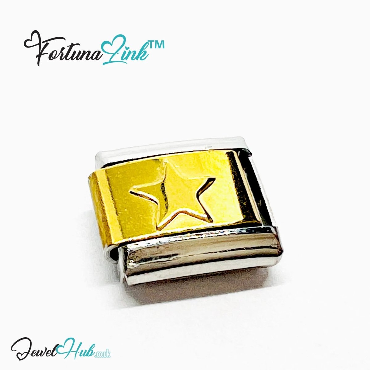 FortunaLink™ Italian Charm – Gold & Silver Symbol Designs for Modular Meaning & Daily Style - JewelHub.co.uk