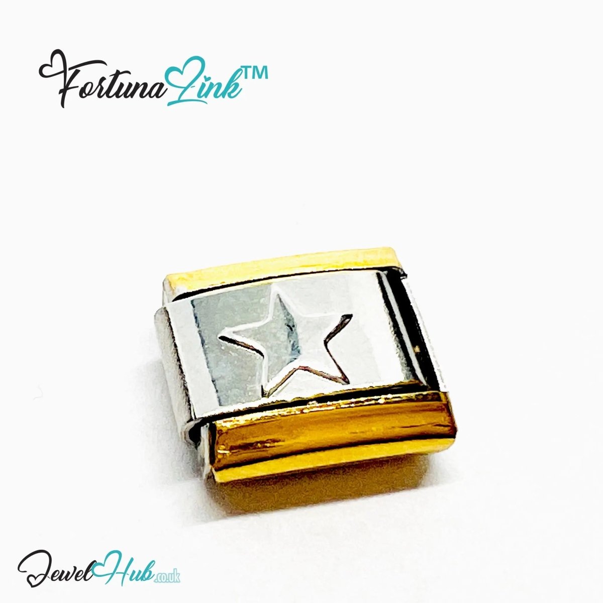 FortunaLink™ Italian Charm – Gold & Silver Symbol Designs for Modular Meaning & Daily Style - JewelHub.co.uk