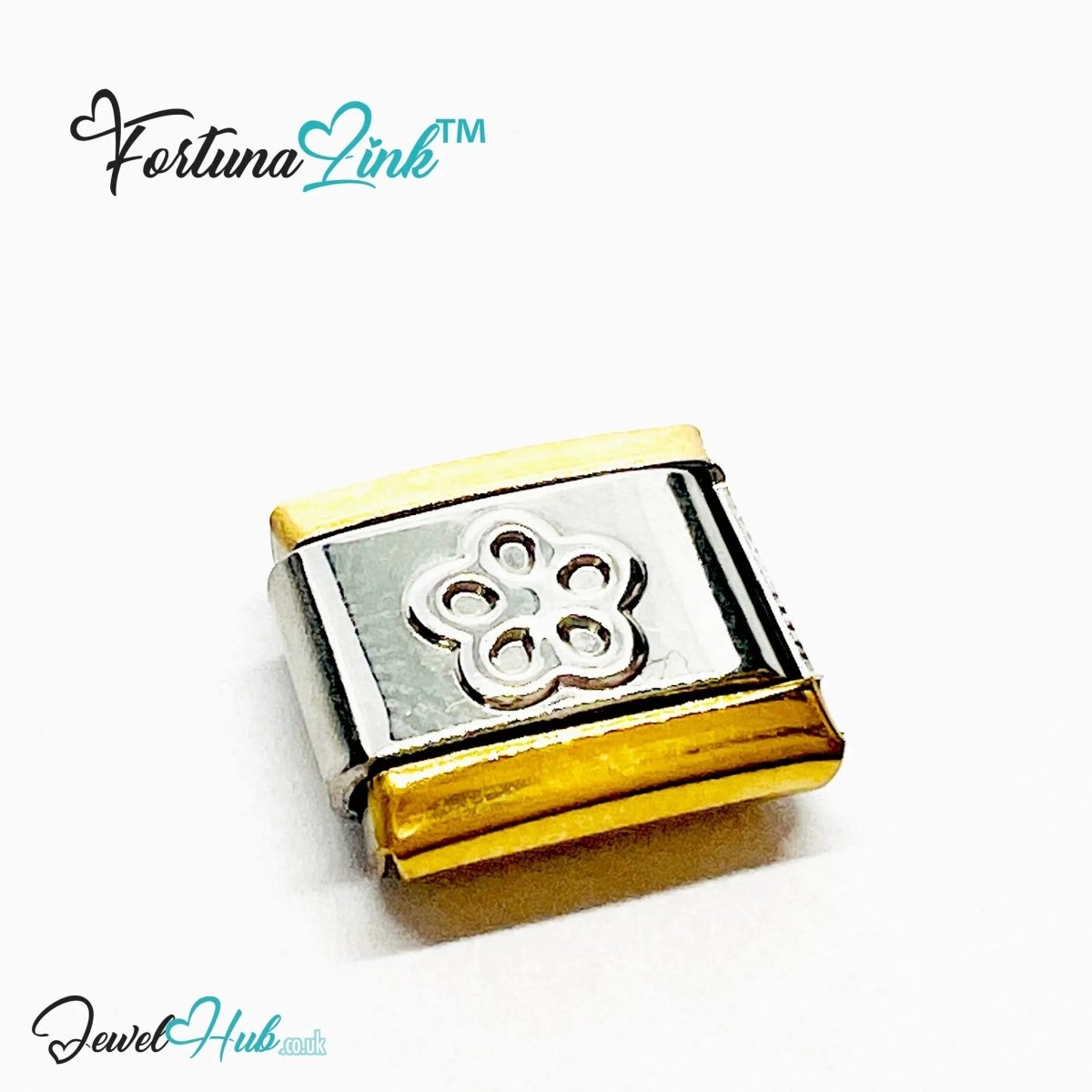 FortunaLink™ Italian Charm – Gold & Silver Symbol Designs for Modular Meaning & Daily Style - JewelHub.co.uk