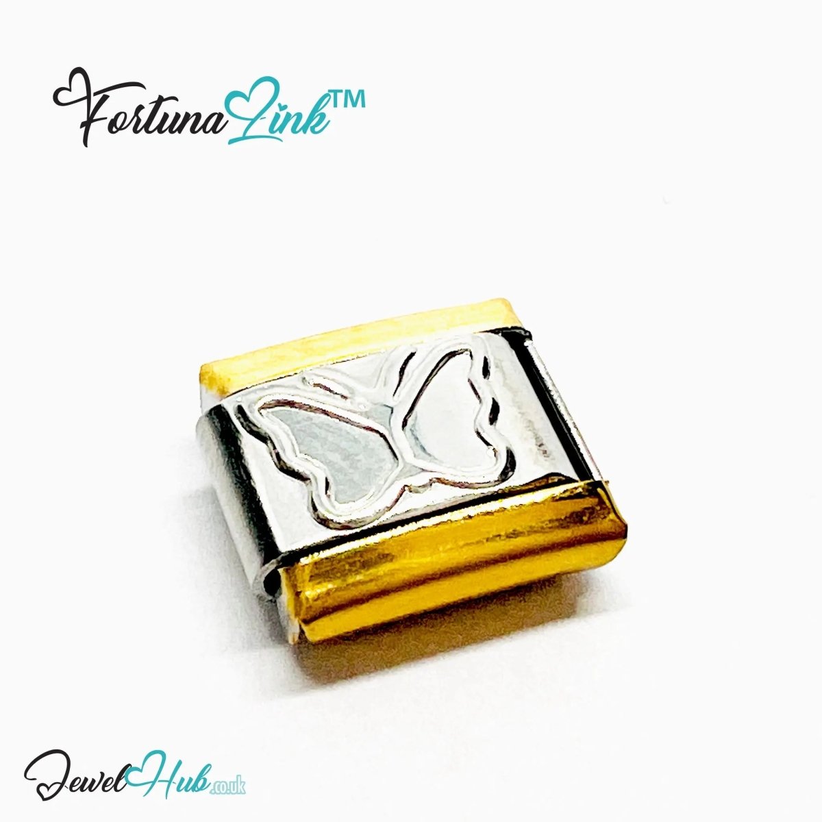 FortunaLink™ Italian Charm – Gold & Silver Symbol Designs for Modular Meaning & Daily Style - JewelHub.co.uk