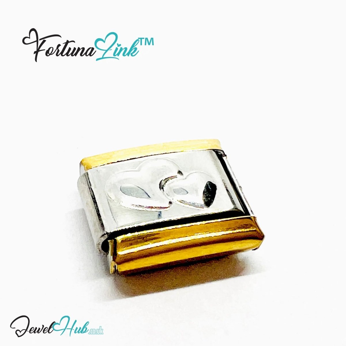 FortunaLink™ Italian Charm – Gold & Silver Symbol Designs for Modular Meaning & Daily Style - JewelHub.co.uk