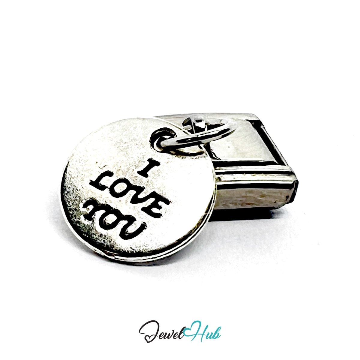 FortunaLink™ Message Charms Love & Handmade Charm Set Design - JewelHub.co.uk
