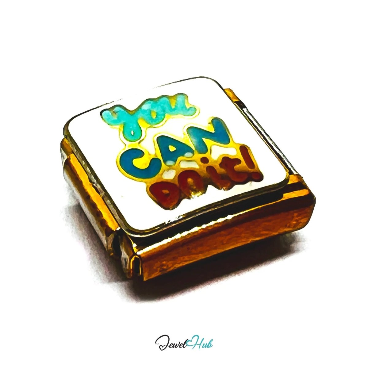 FortunaLink™ Motivation Charm – Empower Edition (9mm Italian Bracelets) - JewelHub.co.uk