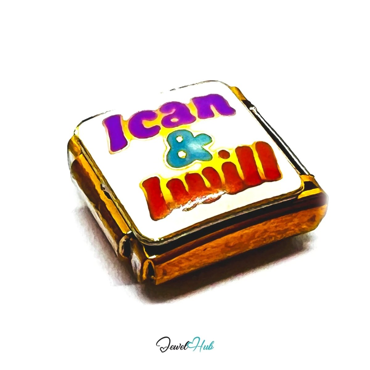 FortunaLink™ Motivation Charm – Empower Edition (9mm Italian Bracelets) - JewelHub.co.uk