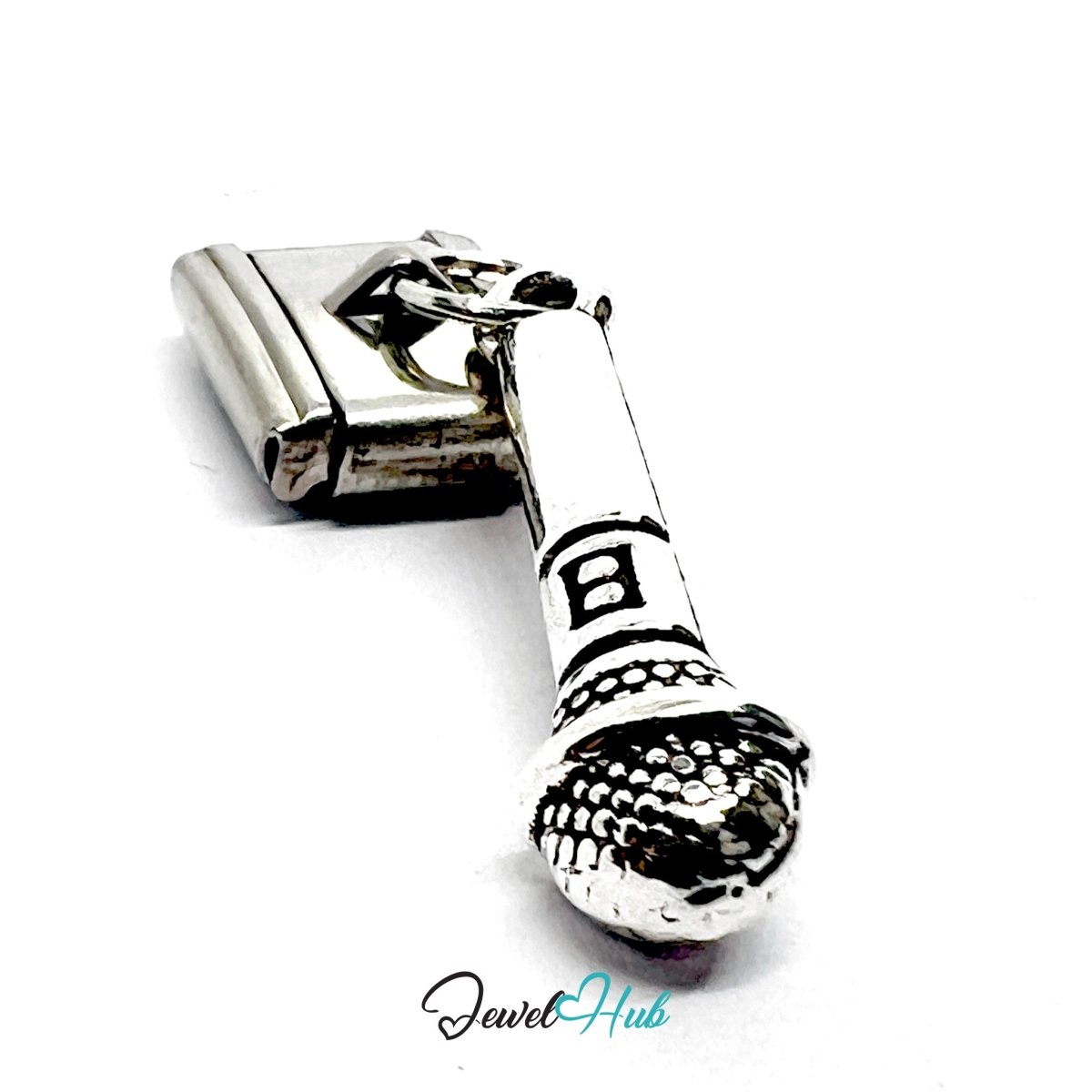FortunaLink™ Music Notes & Mic Charm Set Design - JewelHub.co.uk