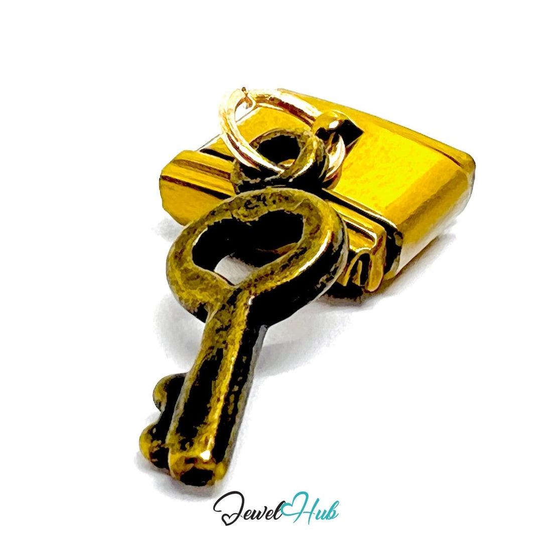 FortunaLink™ Open Doors Series – Five Bronze Key Charm Design - JewelHub.co.uk