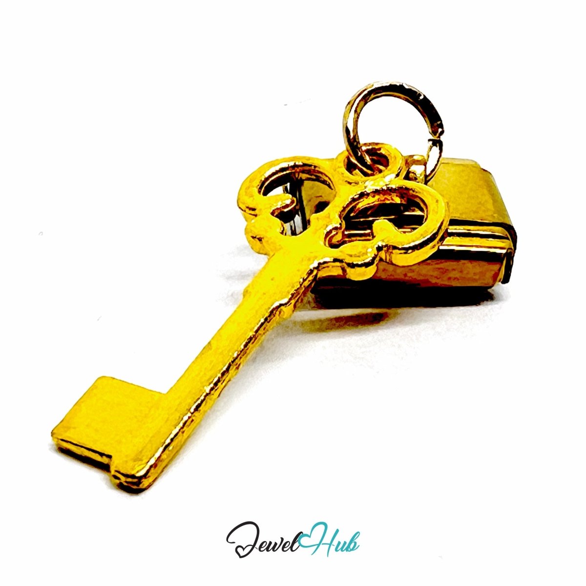 FortunaLink™ Open Doors Series – Four Key Charm Design - JewelHub.co.uk