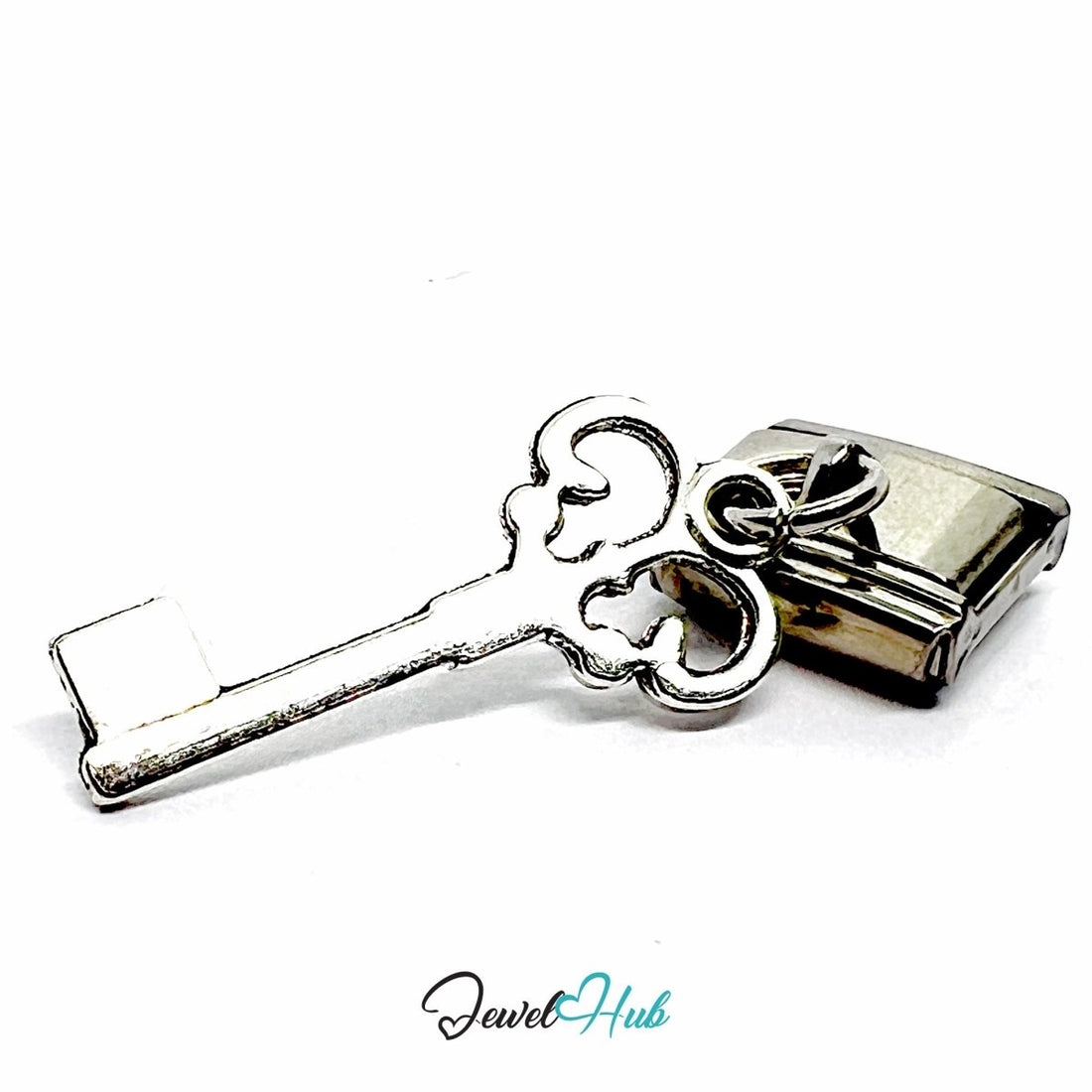FortunaLink™ Open Doors Series – Four Key Charm Design - JewelHub.co.uk