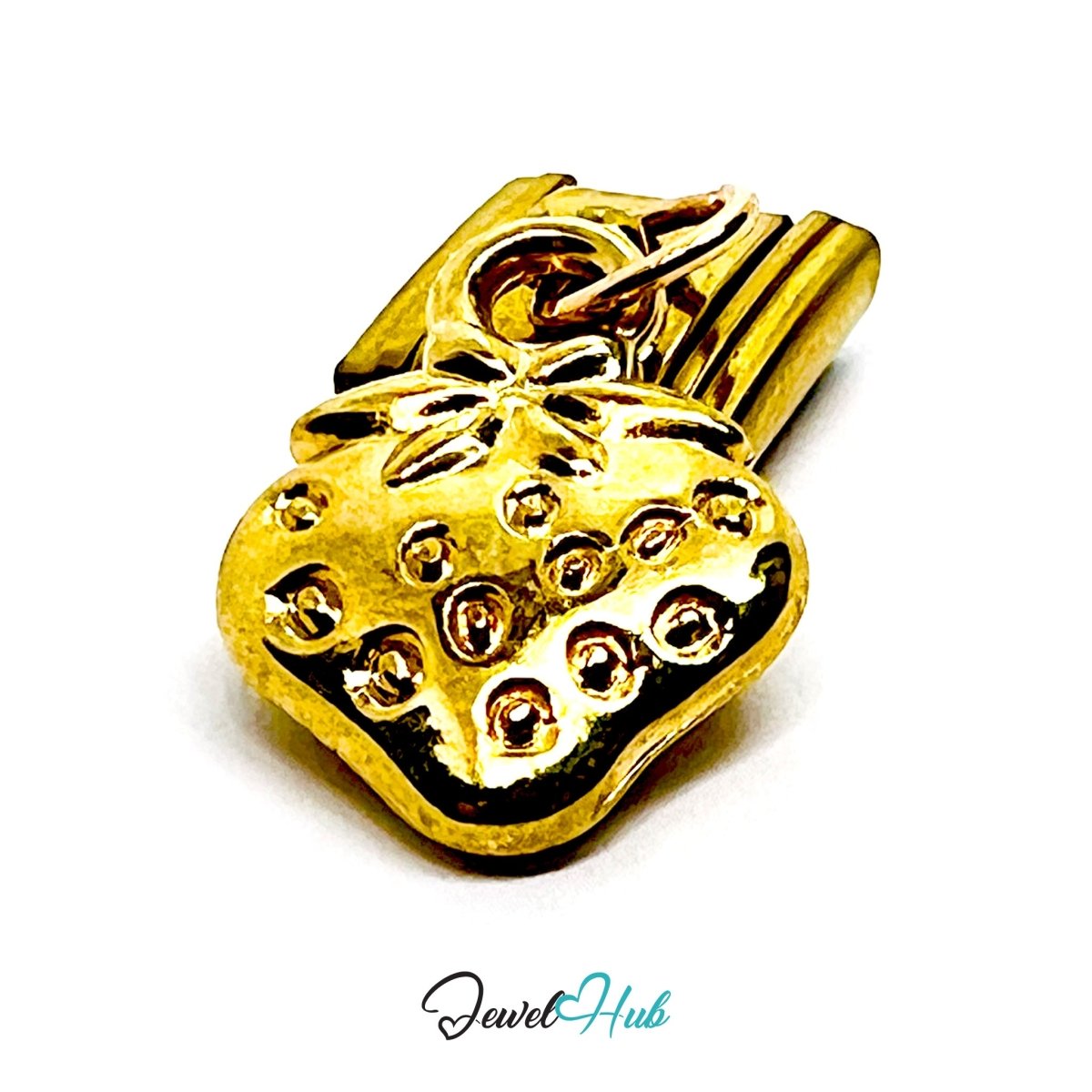 FortunaLink™ Teddy & Strawberry Mixed‑Metal Charm Set Design - JewelHub.co.uk