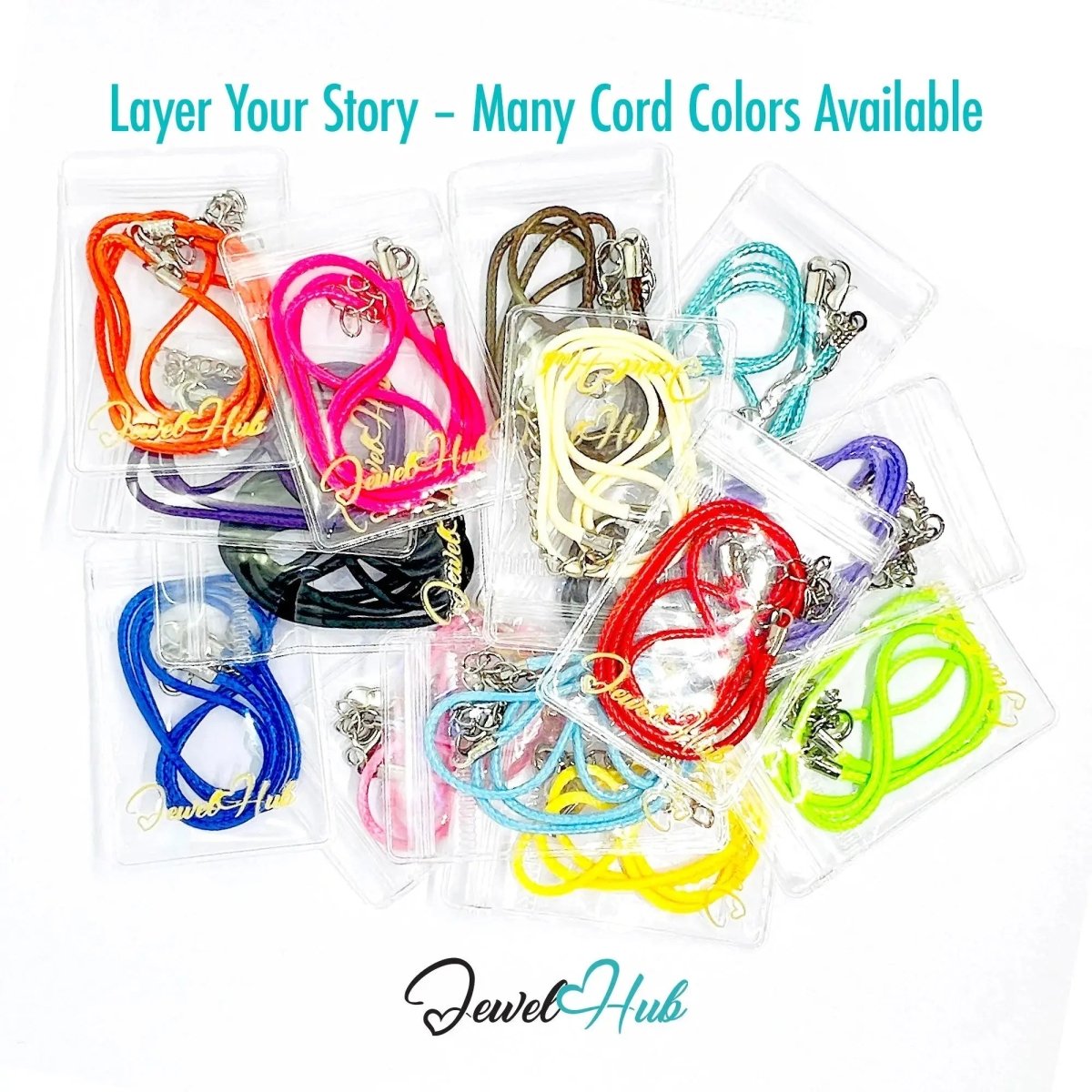 Light Purple Faux Leather Cord Necklace – 40cm Layering Base (Silver Clasp) - JewelHub.co.uk