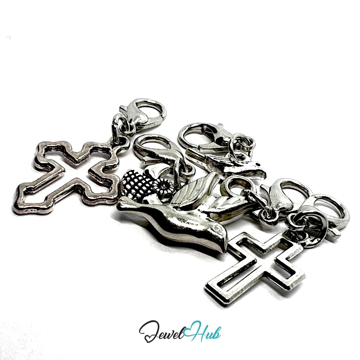 MiniCharm™ Faith Series – Quiet Symbols Pack (Set of 5) - JewelHub.co.uk