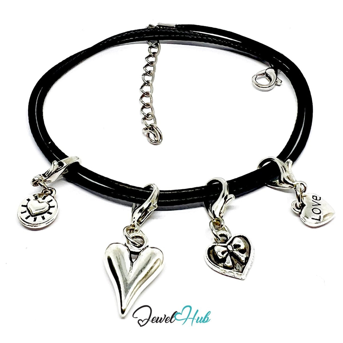 MiniCharm™ Heart Series – Symbolic Love Pack (Set of 4) - JewelHub.co.uk