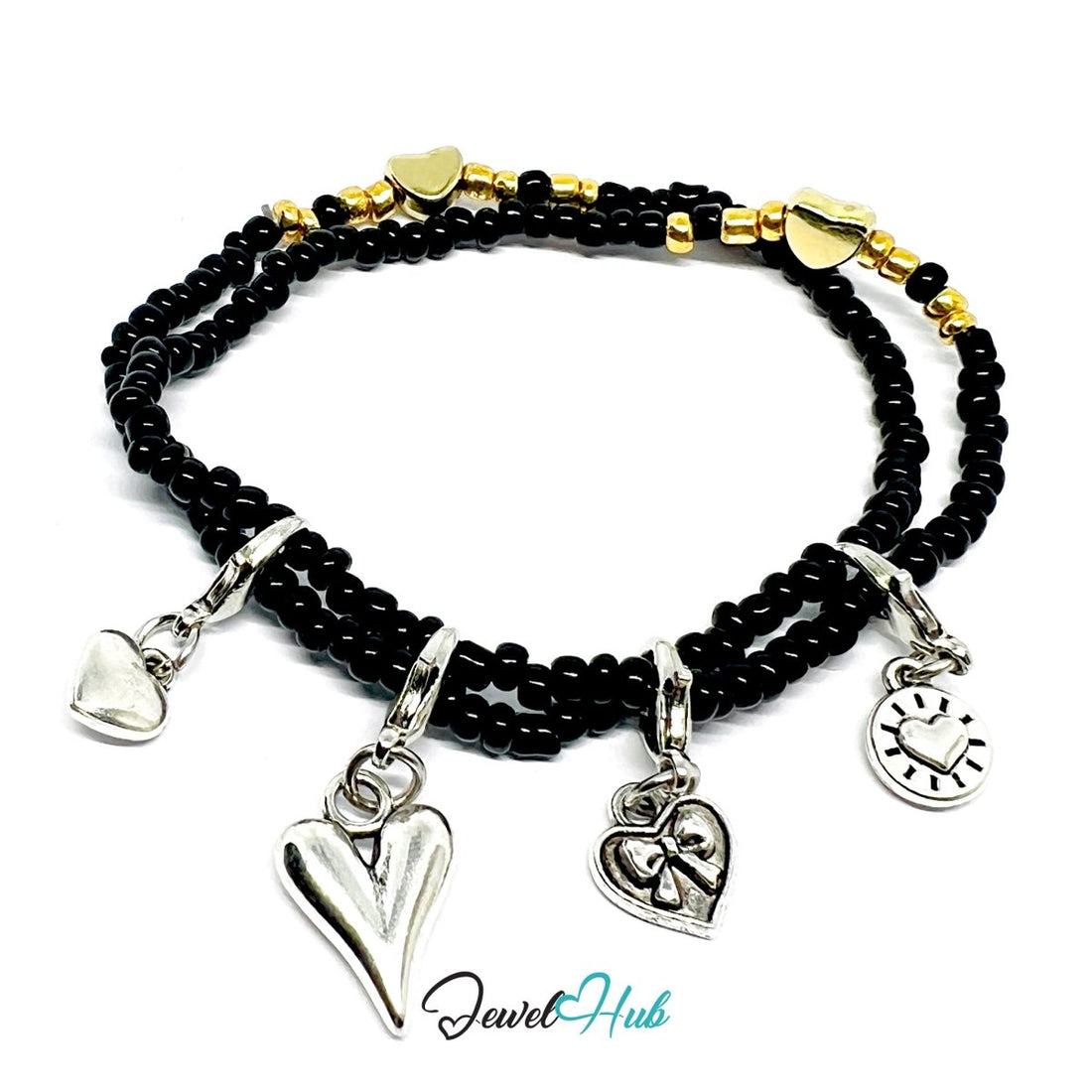 MiniCharm™ Heart Series – Symbolic Love Pack (Set of 4) - JewelHub.co.uk
