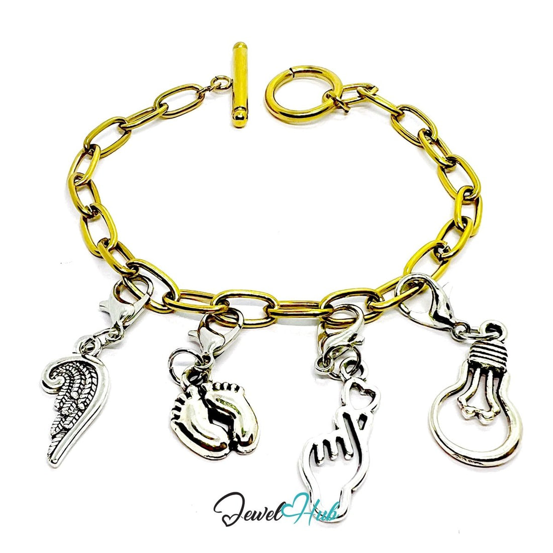 MiniCharm™ Ideas Series – Light, Love & Little Steps Pack (Set of 4) - JewelHub.co.uk
