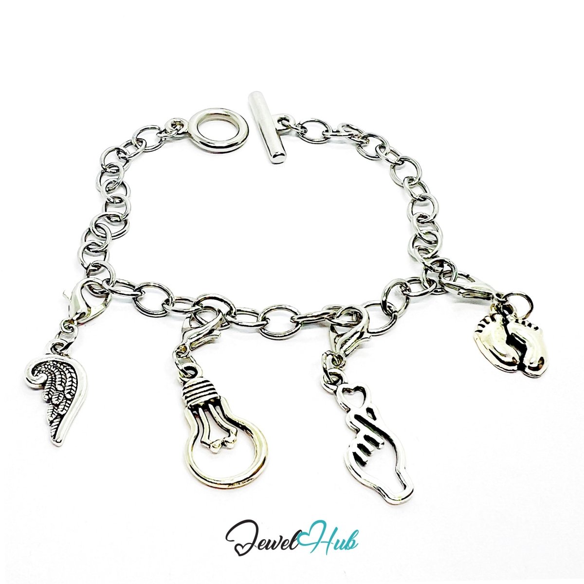 MiniCharm™ Ideas Series – Light, Love & Little Steps Pack (Set of 4) - JewelHub.co.uk