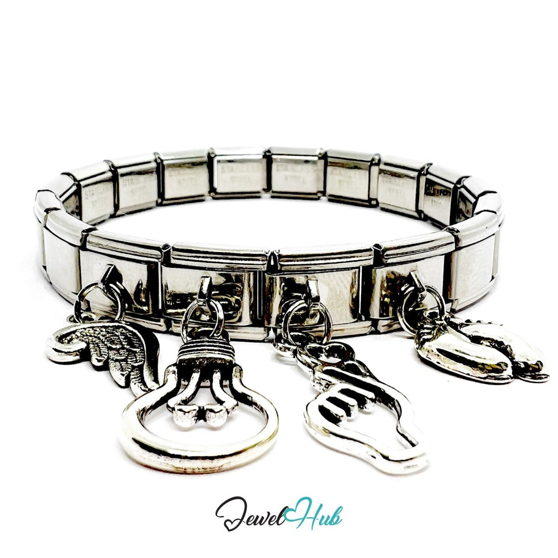 MiniCharm™ Ideas Series – Light, Love & Little Steps Pack (Set of 4) - JewelHub.co.uk