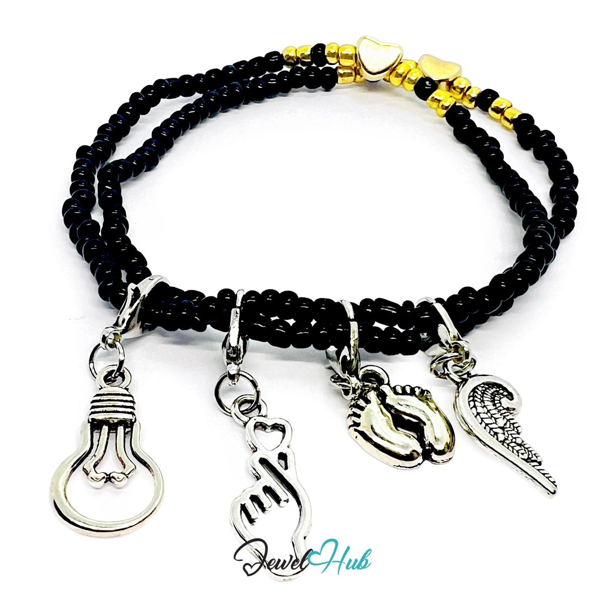 MiniCharm™ Ideas Series – Light, Love & Little Steps Pack (Set of 4) - JewelHub.co.uk