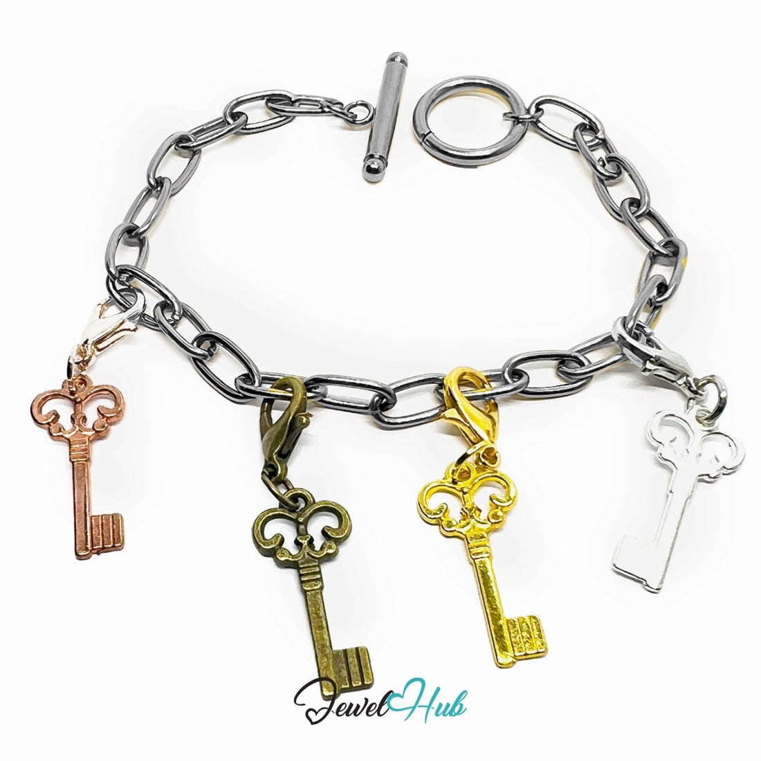 MiniCharm™ Key Series – Four Directions Pack (Set of 4) - JewelHub.co.uk